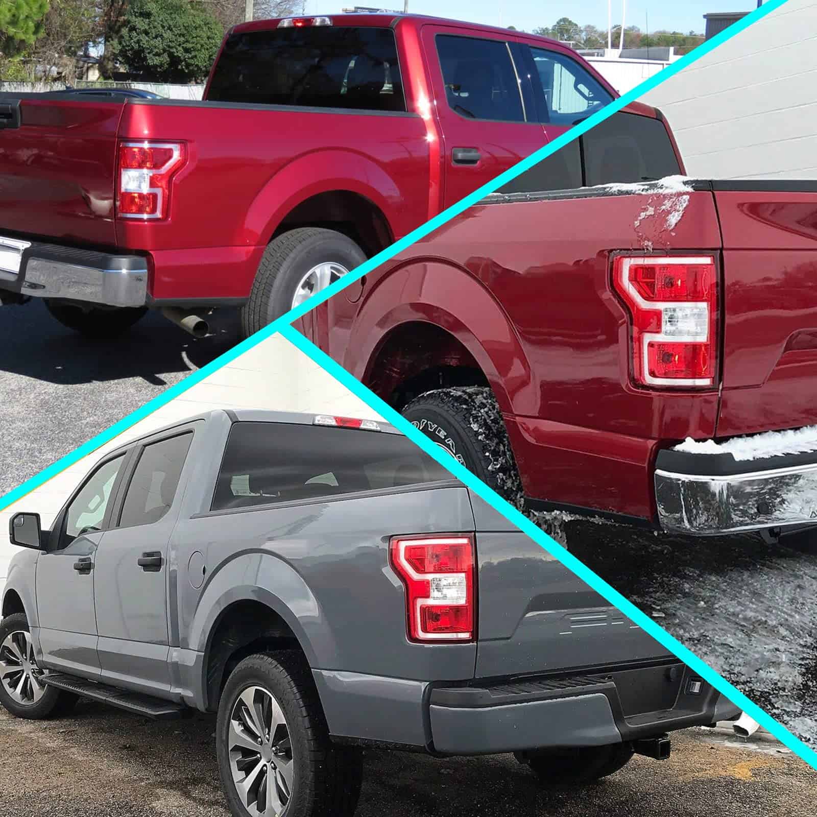 KYYET Lámpara de luz trasera de freno delantera derecha del - Imagen 6