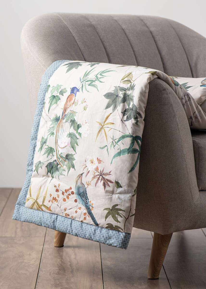 Manta de Algodón Maison d'Hermine Hokuzai Ropa de Cama - Imagen 9