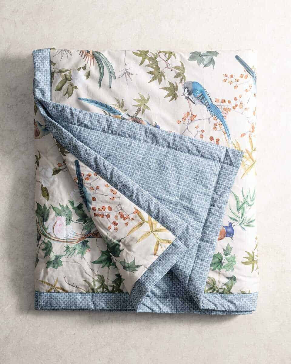 Manta de Algodón Maison d'Hermine Hokuzai Ropa de Cama - Imagen 8