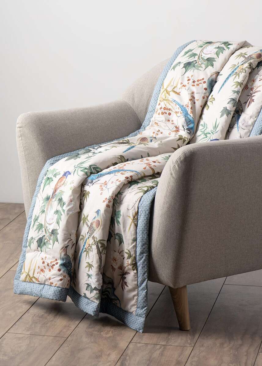 Manta de Algodón Maison d'Hermine Hokuzai Ropa de Cama - Imagen 7