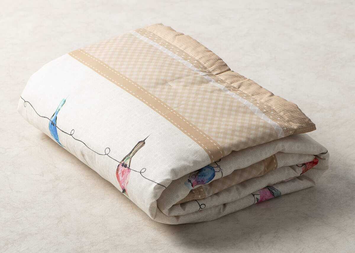 Manta de algodón Maison d'Hermine Birdies On Wire para cama - Imagen 10