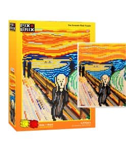 Pix Brix Puzzle de Arte Pixel - Puzzle Pixel El Grito de