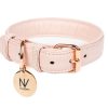 NV HOLDERS: Collar de Cuero Genuino Premium de Doble