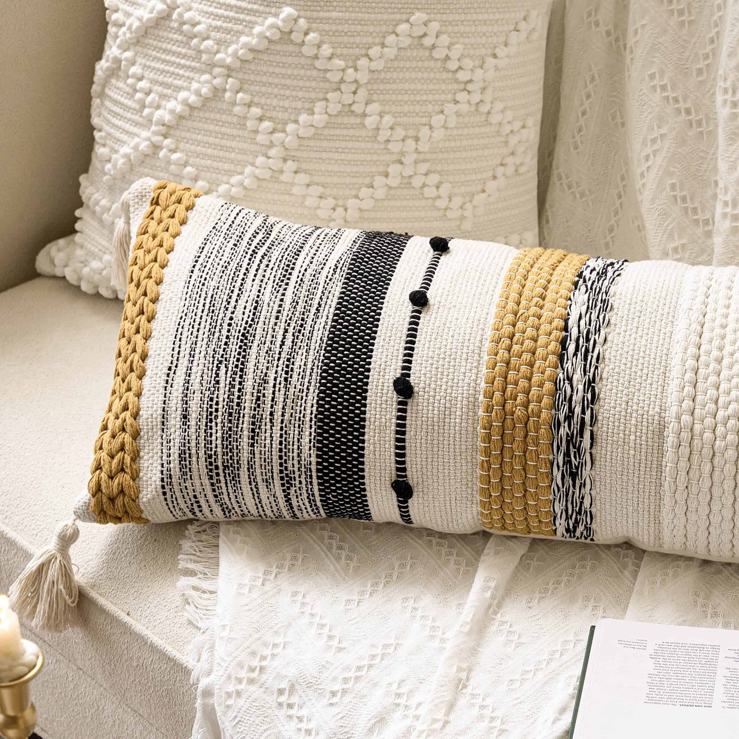 Fundas de Almohada Decorativas Lumbar para Cojín 14x36 - Imagen 8