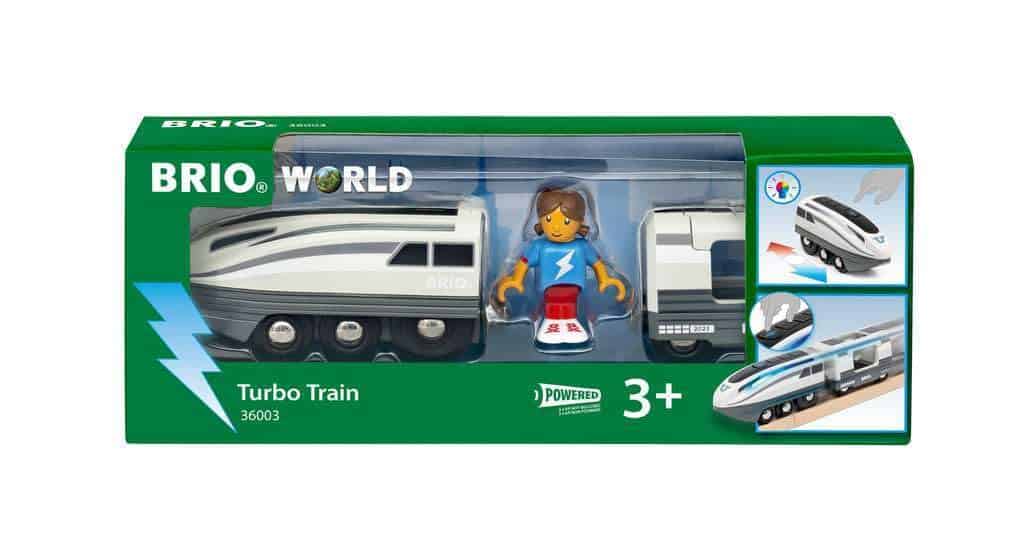 Tren Turbo BRIO World 36003 | Función de Aumento de