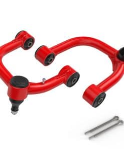 Brazos de control superiores delanteros rojos de 2-4"