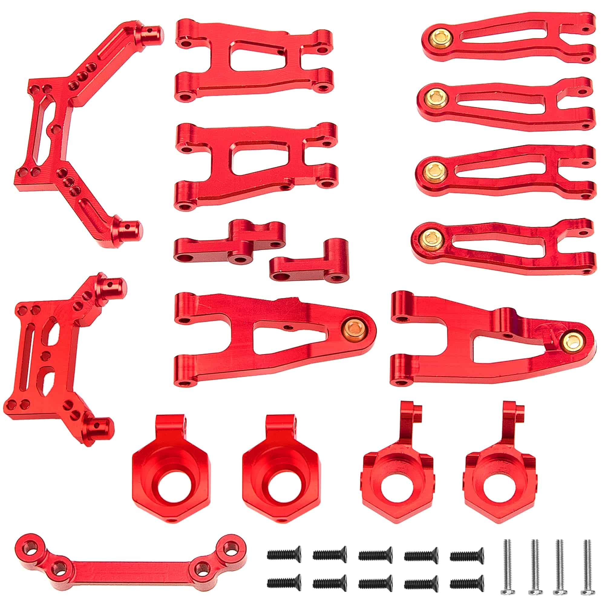 Brazos de suspensión de metal ShareGoo, portaejes y montaje
