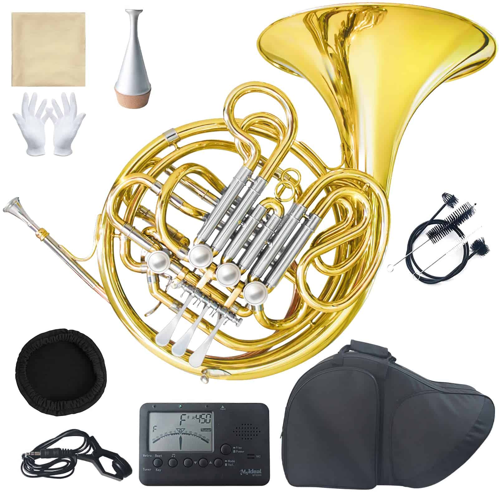 Trompa Doble de Fa/Si Bemol 4 Llaves, Trompa Francesa