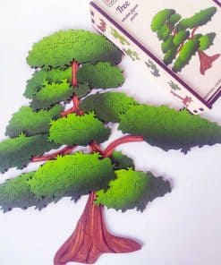 Rompecabezas de Madera para Adultos - Árbol - 138 piezas -