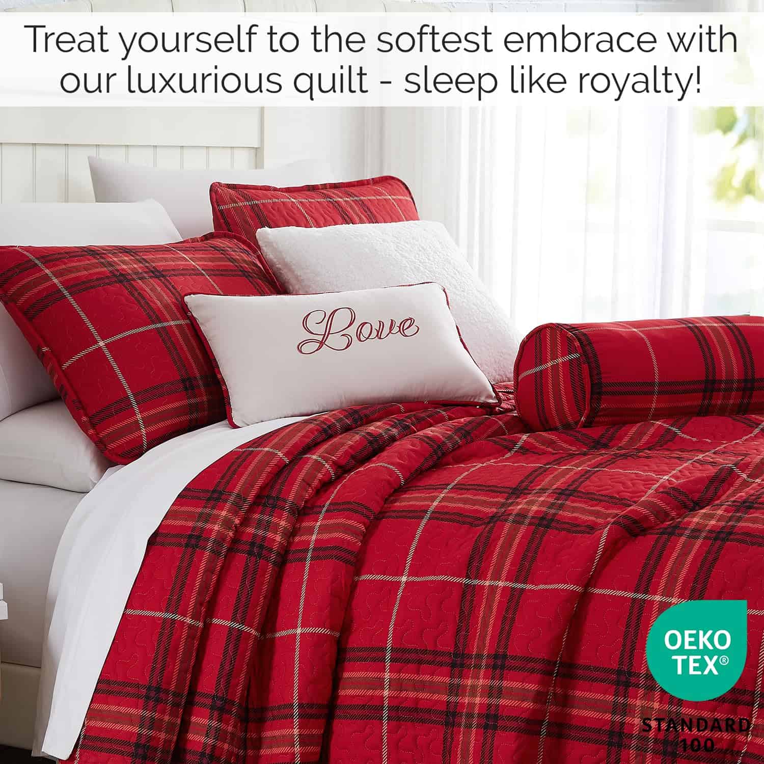 Set de Ropa de Cama Queen Size de Southshore Fine Living, - Imagen 3