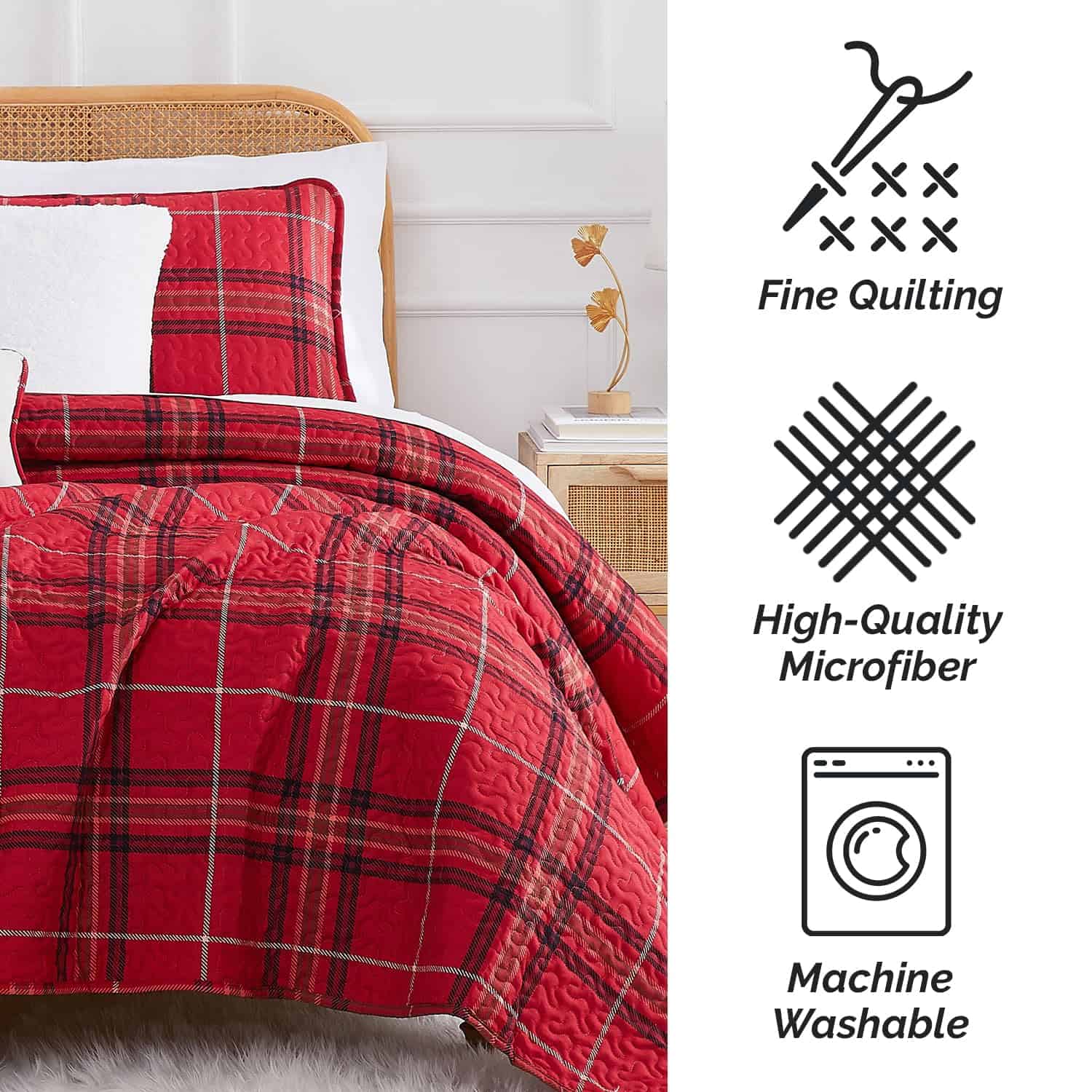 Set de Ropa de Cama Queen Size de Southshore Fine Living, - Imagen 5