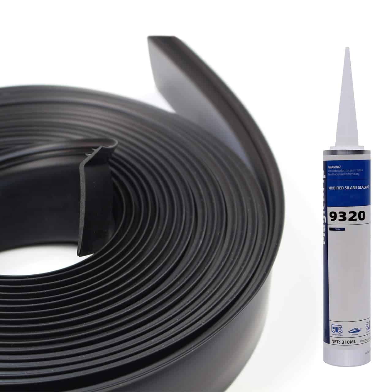 HCC Auto Black Rubber R854056 para RV 1-1/2'' Sello