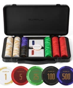 Set de Fichas de Poker SLOWPLAY Godel 14g de Arcilla para