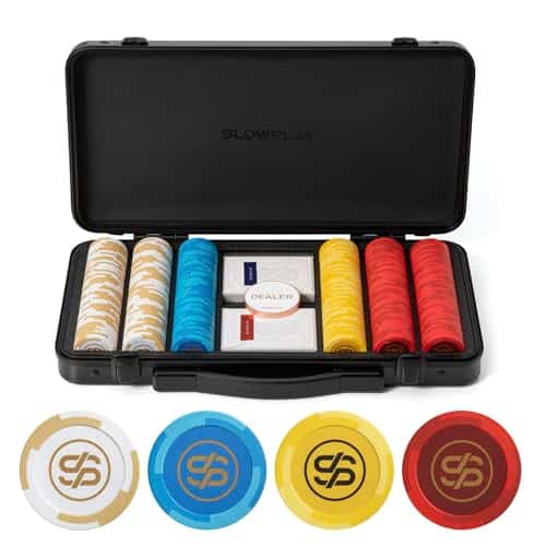 Set de fichas de póker de arcilla SLOWPLAY - de póker