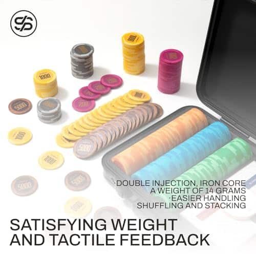 Set de fichas de póker de arcilla SLOWPLAY - de póker - Imagen 4