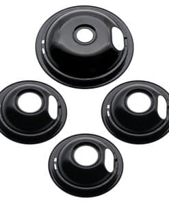 Siwdoy Bandejas de goteo negras compatibles con la estufa