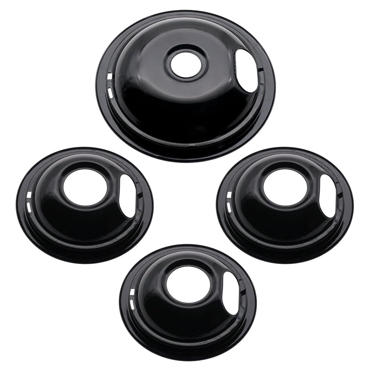 Siwdoy Bandejas de goteo negras compatibles con la estufa