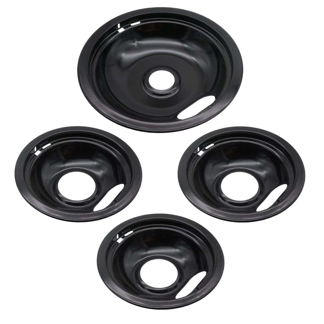 Siwdoy Bandejas de goteo negras compatibles con la estufa - Imagen 3