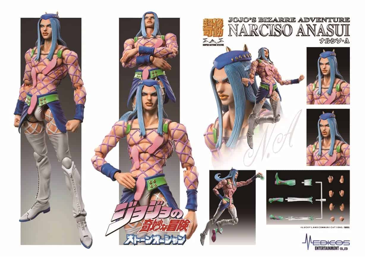 Medicos - Figura de Acción JoJo's Bizarre Adventure Pt 6 - - Imagen 8