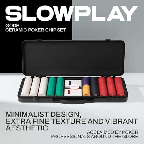 Set de Fichas de Póker de Cerámica -Fichas en Blanco - Imagen 3