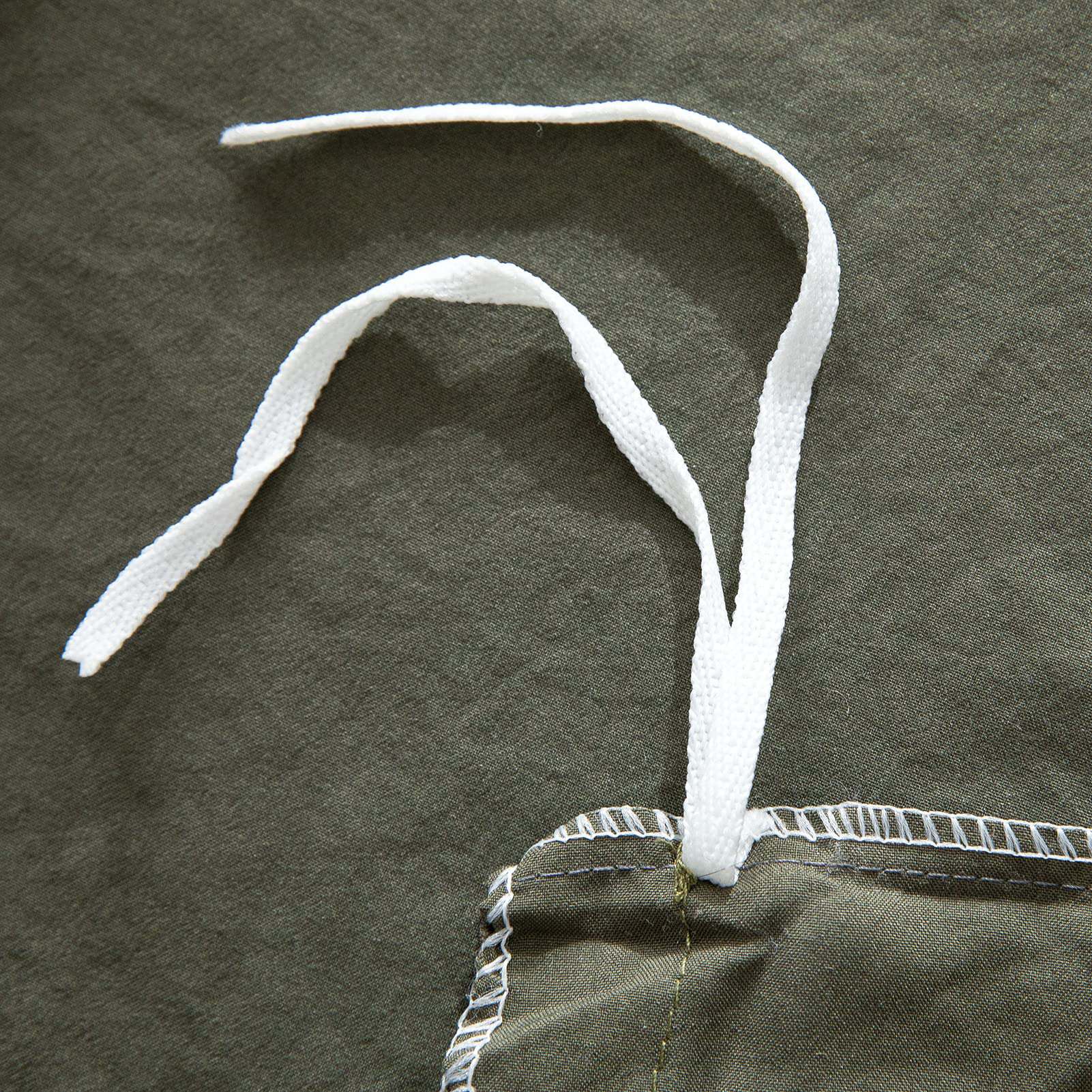 Juego de Funda Nórdica King BUPIRD Verde Oscuro, 100% - Imagen 10