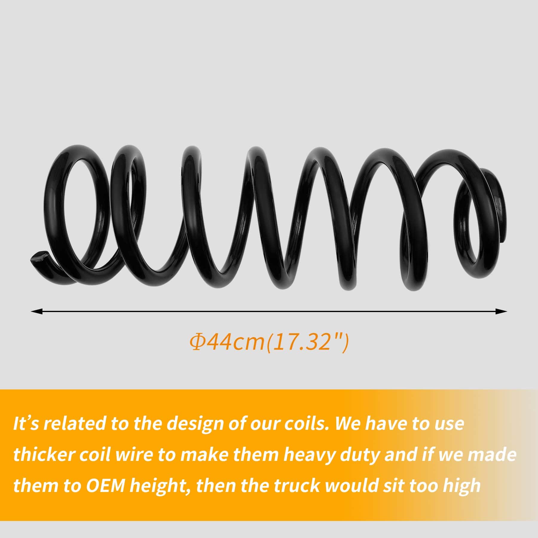 Kit de Resorte de Bobina Trasera 50% más Pesado para Ram - Imagen 5