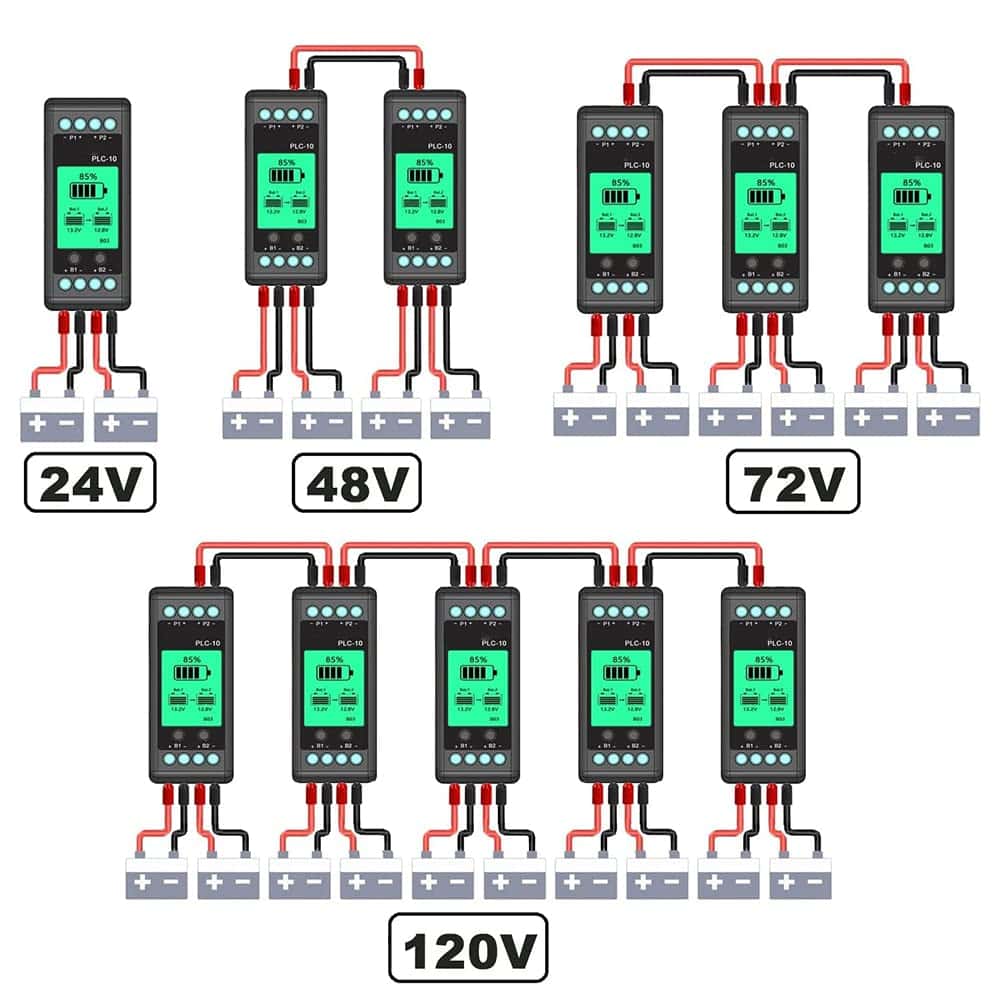 Equalizador de Batería iSunergy Equilibrador de Voltaje de - Imagen 6