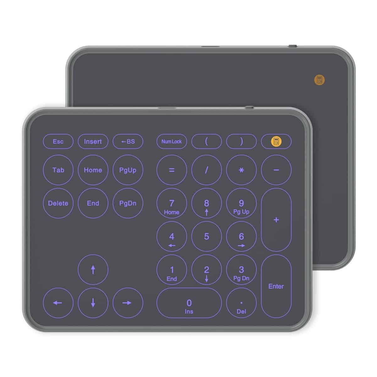 LTC Trackpad y Numpad Bluetooth con Cable/Inalámbrico,