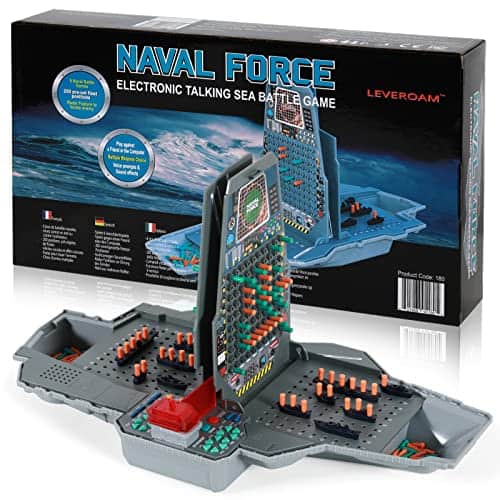 Juego de mesa de batalla naval LEVEROAM con efectos de luz