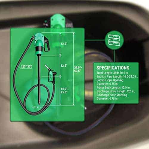 Bomba Manual de Transferencia de Productos Químicos - Imagen 3