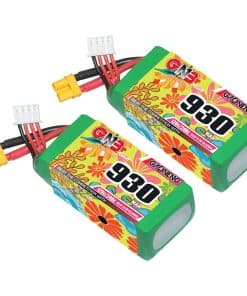 2 baterías de polímero de litio con conector XT30 de 930mAh