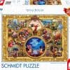 Schmidt Spiele 57371 Thomas Kinkade, Disney, Mickey &