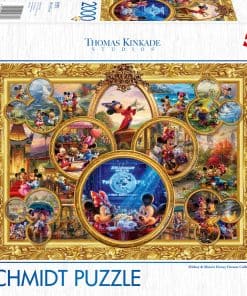 Schmidt Spiele 57371 Thomas Kinkade, Disney, Mickey &