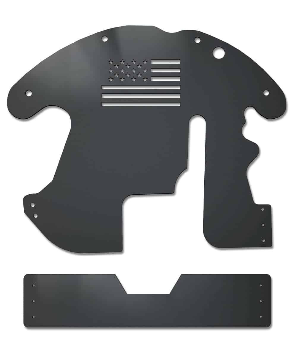 Escudo protector del convertidor catalítico de aluminio