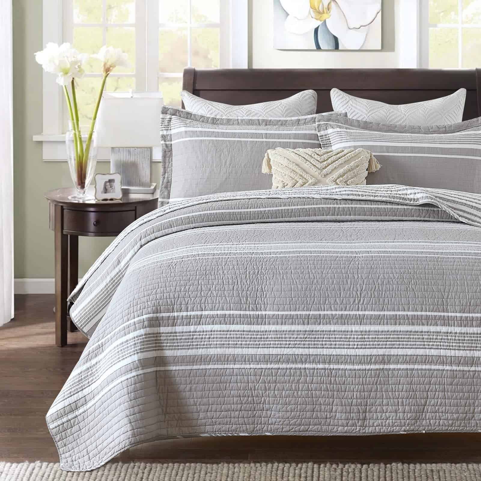 SahSah Casa Edredón Queen Size, Juego de Edredón Queen,