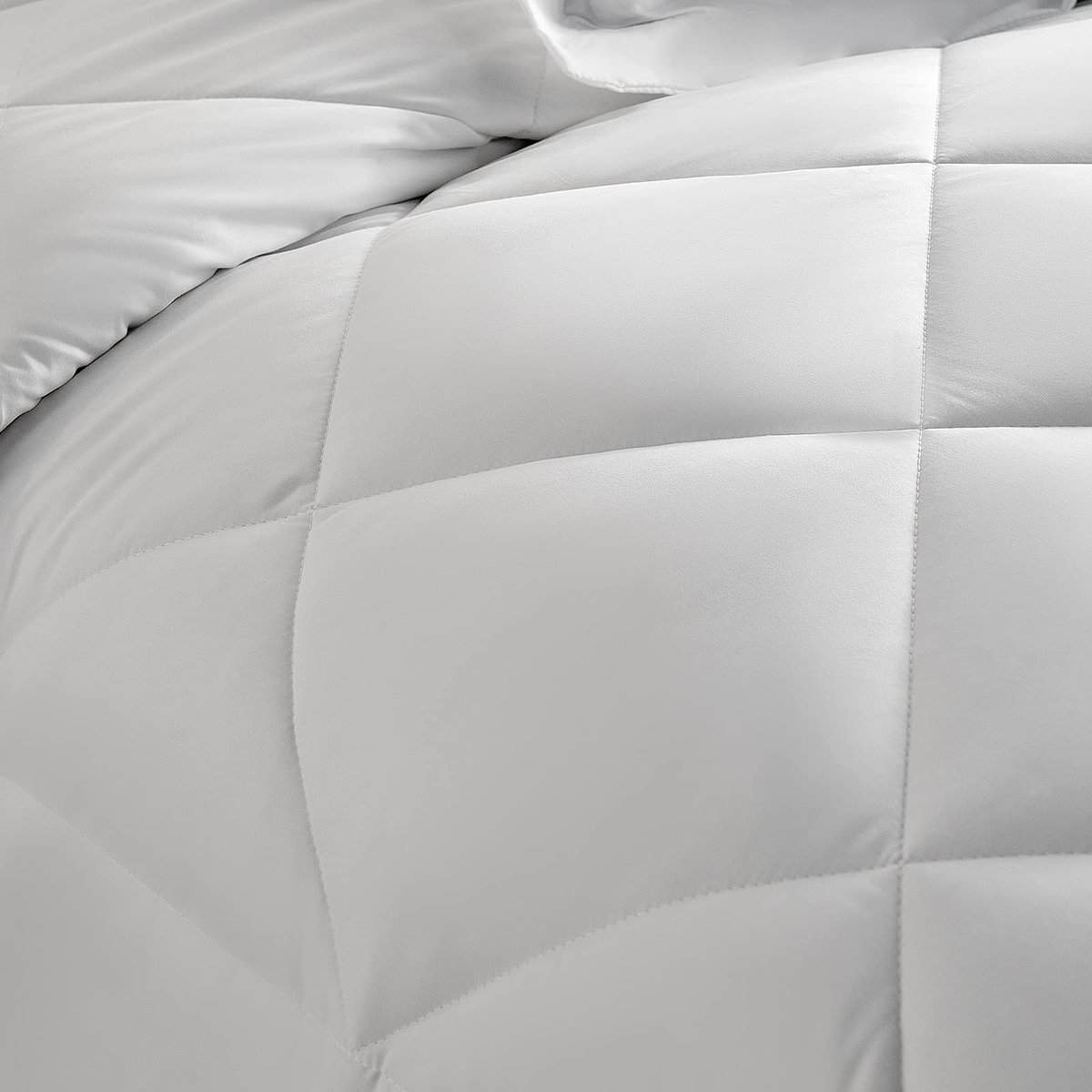 Juego de Edredón Completo CozyLux con Sábanas 7 -Blanco - Imagen 8