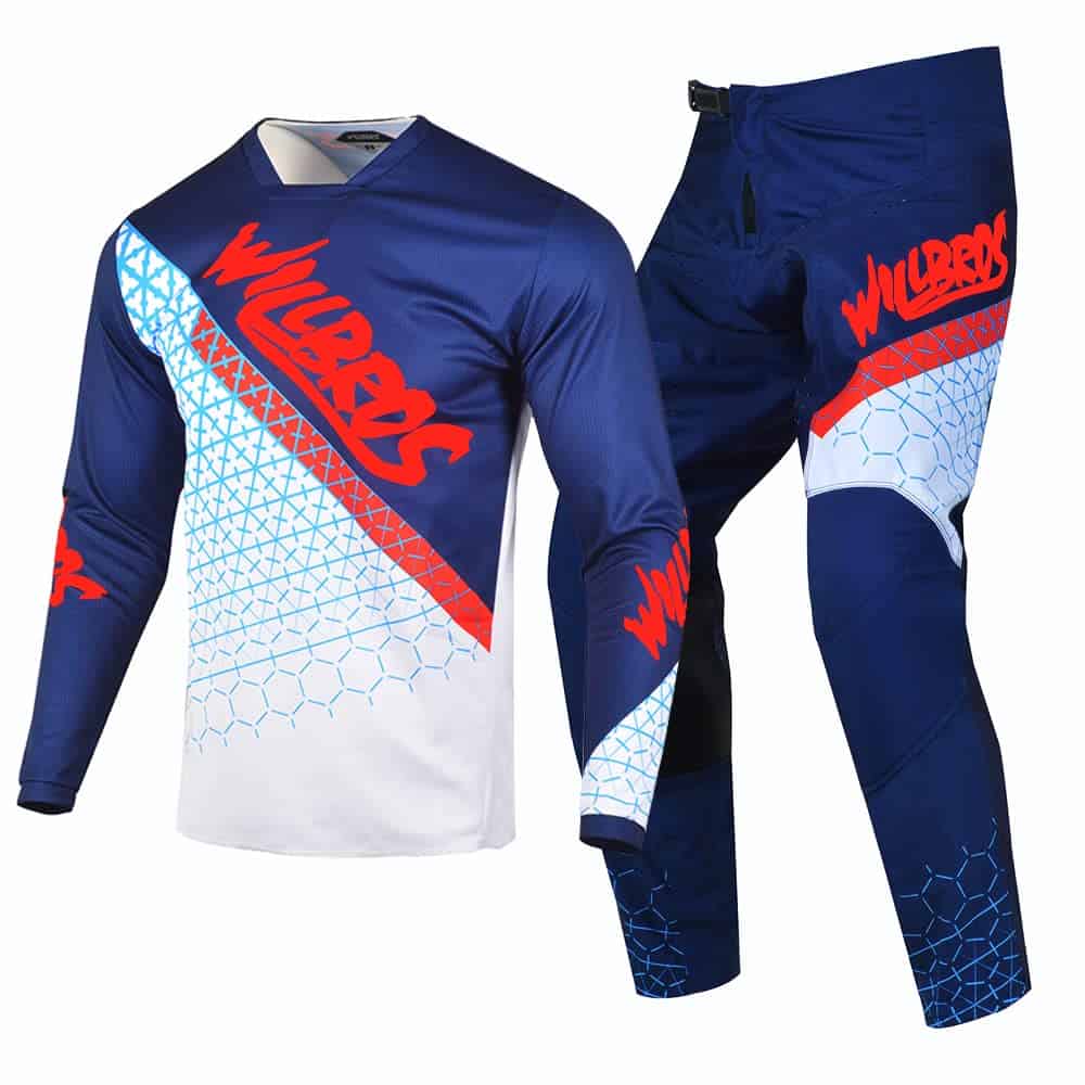 Conjunto de Jersey y Pantalones Motocross Willbros para