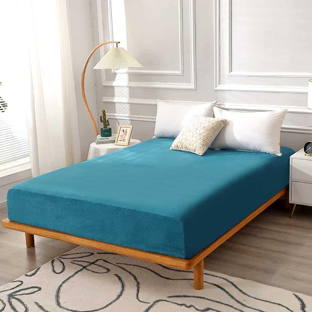 Sábana Ajustable de Franela Nokolulu Queen - Sábana