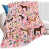 Manta de Caballos para Regalos de Niñas -s 60"x50"