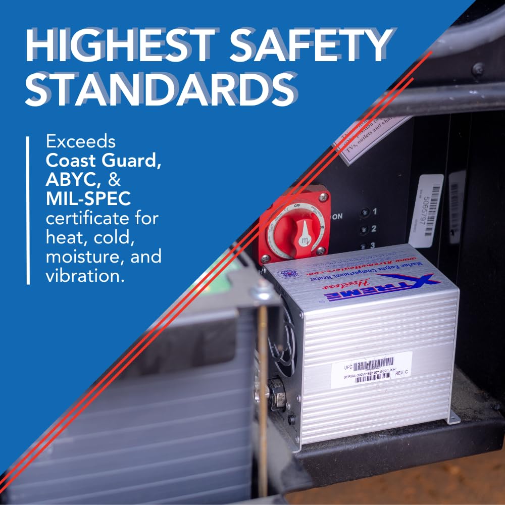 Calentador de compartimento de motor de barco Xtreme - Imagen 6