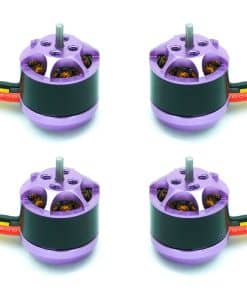 4PCS Motor Brushless 1106 4000KV 3-4S para Hélice de 2-3"