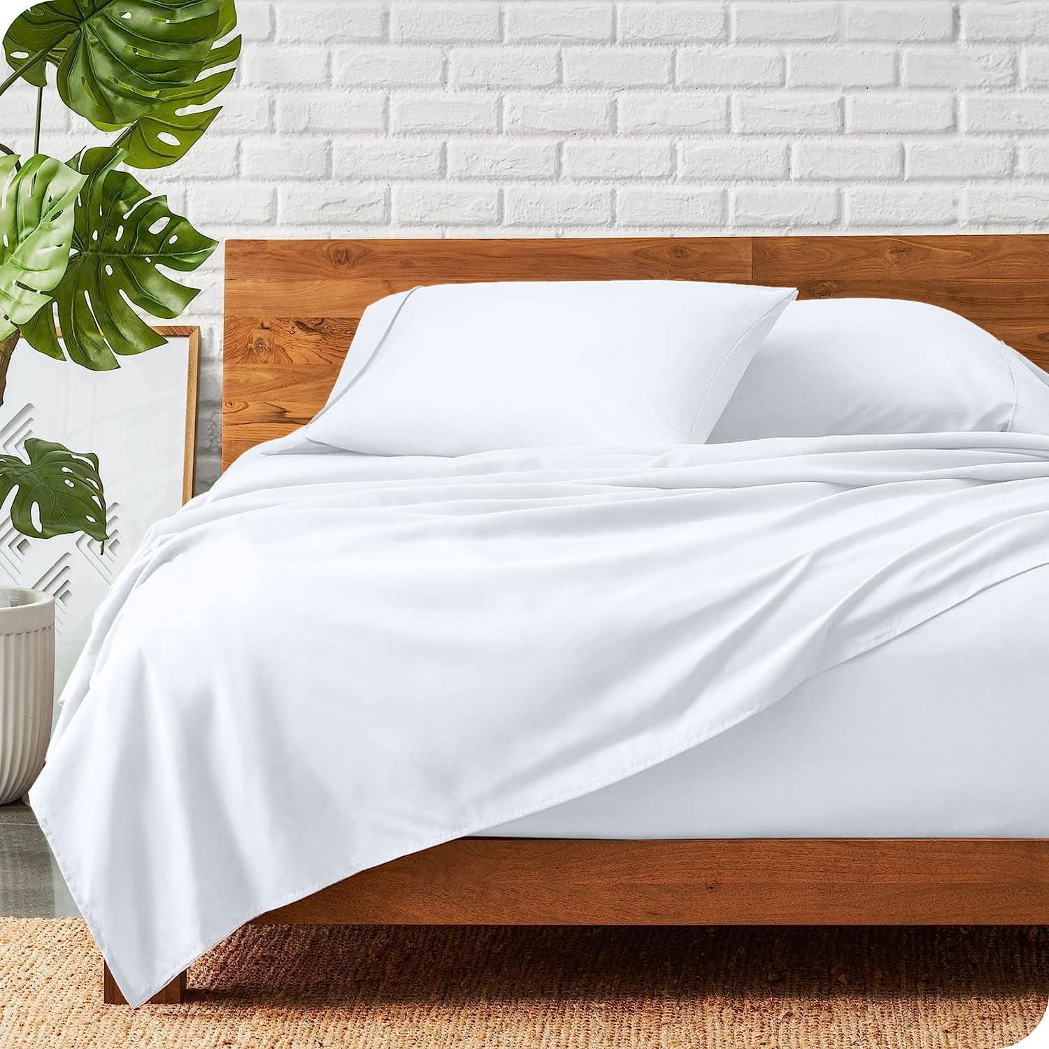 1 Pieza Sábana Plana de Algodón Egipcio de Lujo y Suave 800