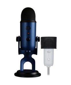 Micrófono USB Blue Yeti (Azul Medianoche) Paquete con