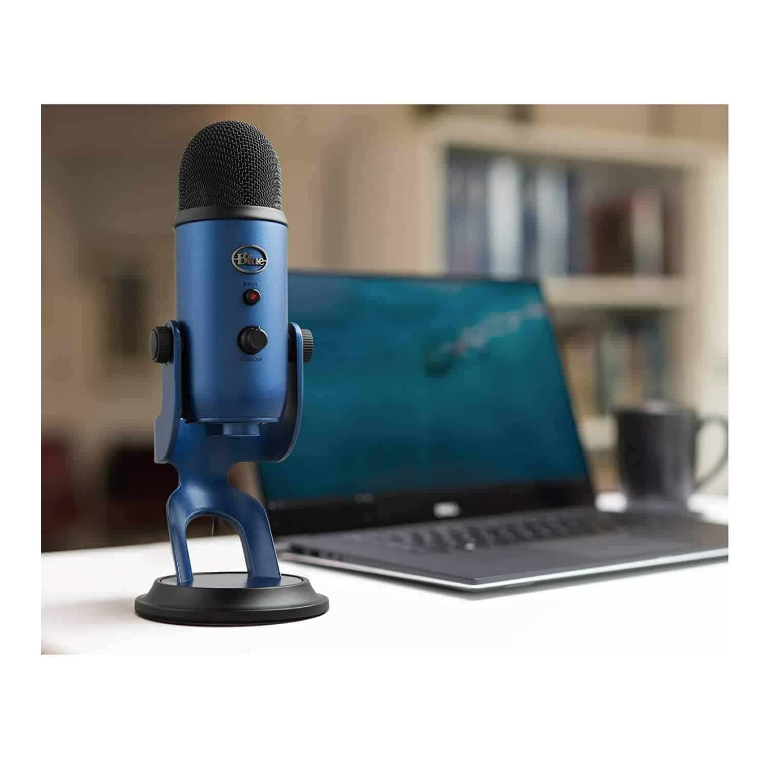 Micrófono USB Blue Yeti (Azul Medianoche) Paquete con - Imagen 10