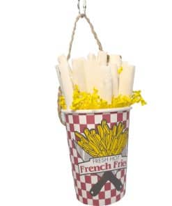 5151 Big Sola Fry Bucket - Juguete Colorido para Pájaros