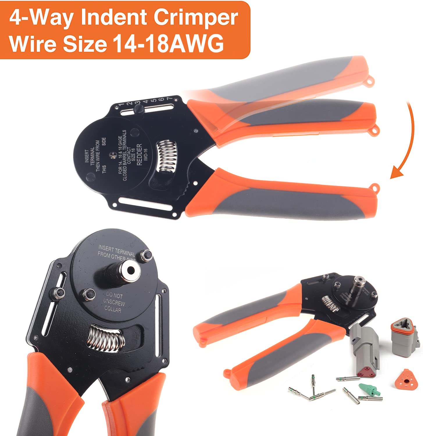 Kit de 338 pcs de Conectores DT Deutsch, 2 3 4 6 8 12 - Imagen 6