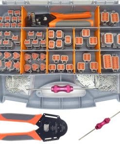 Kit de 338 pcs de Conectores DT Deutsch, 2 3 4 6 8 12