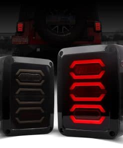 DKMGHT Luces Traseras LED para Jeep Wrangler JK JKU