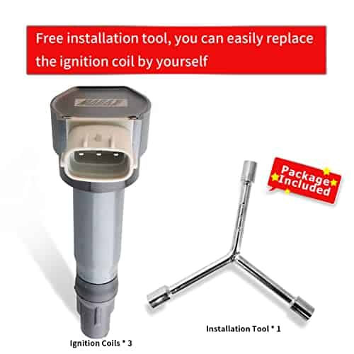 MACAX Conjunto de 3 Bobinas de Encendido GN10674 UF681 - Imagen 6