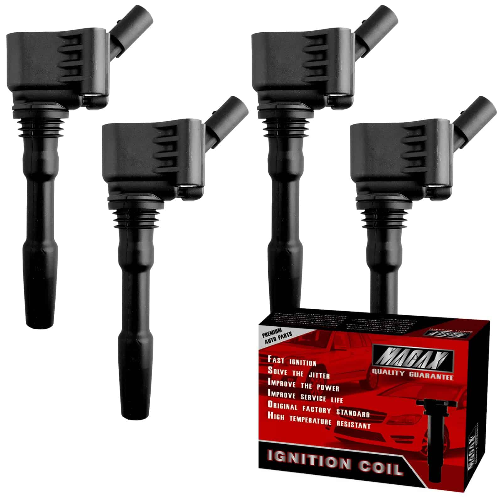 Conjunto de 4 Bobinas de Encendido MACAX 06J905110G